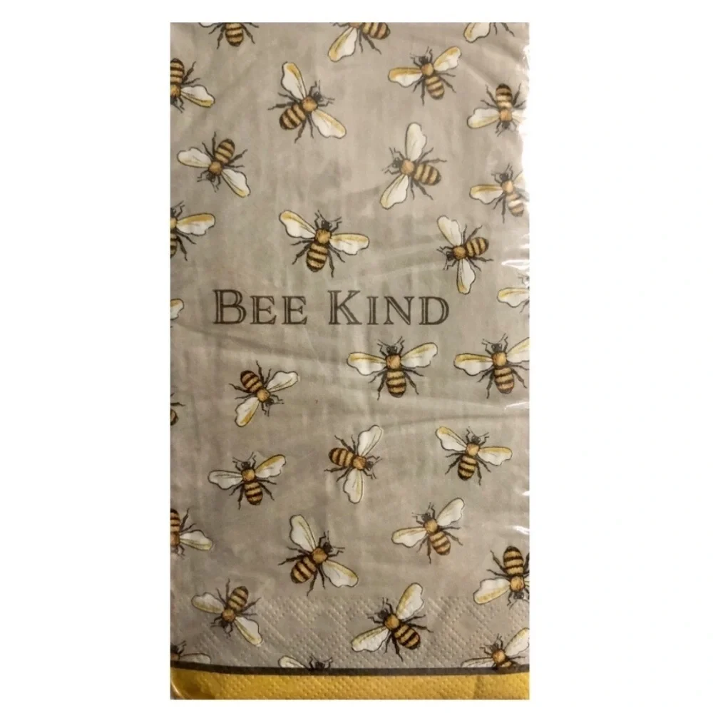 CTS Bee Kind Paper Guest Towel Napkins, 26 ct (CTS360288)